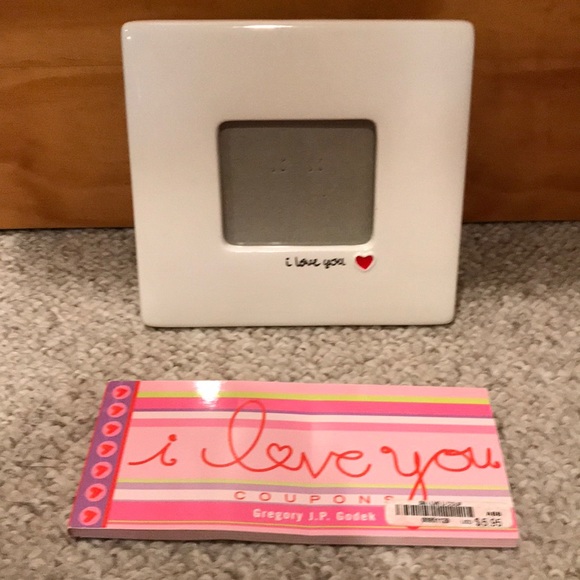 Valentines Day Picture Frame & Coupon Booklet ❤️ - Picture 1 of 7